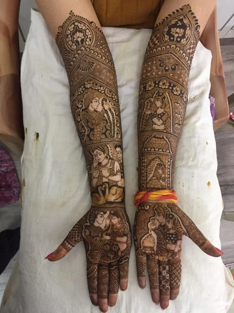 Bridal-Mehandi Design