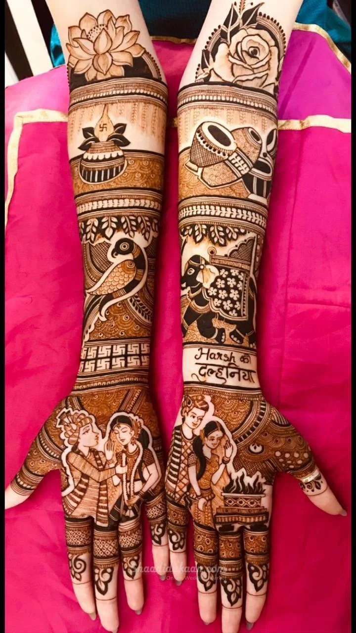 Bridal-Mehandi Design