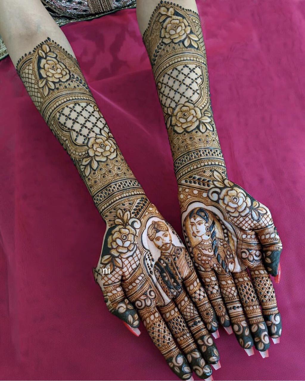 20 beautiful Rajasthani bridal Mehndi designs – Let's Get Dressed
