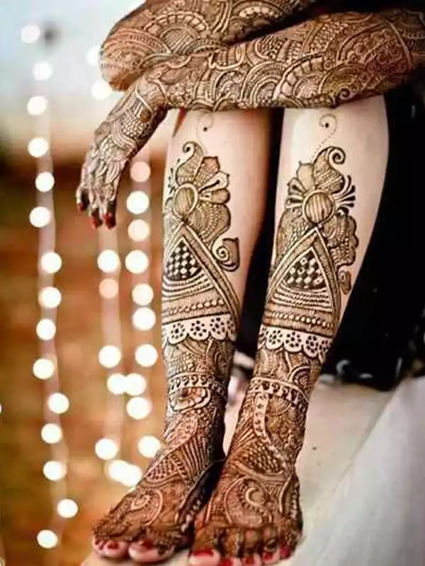 Leg-Mehandi